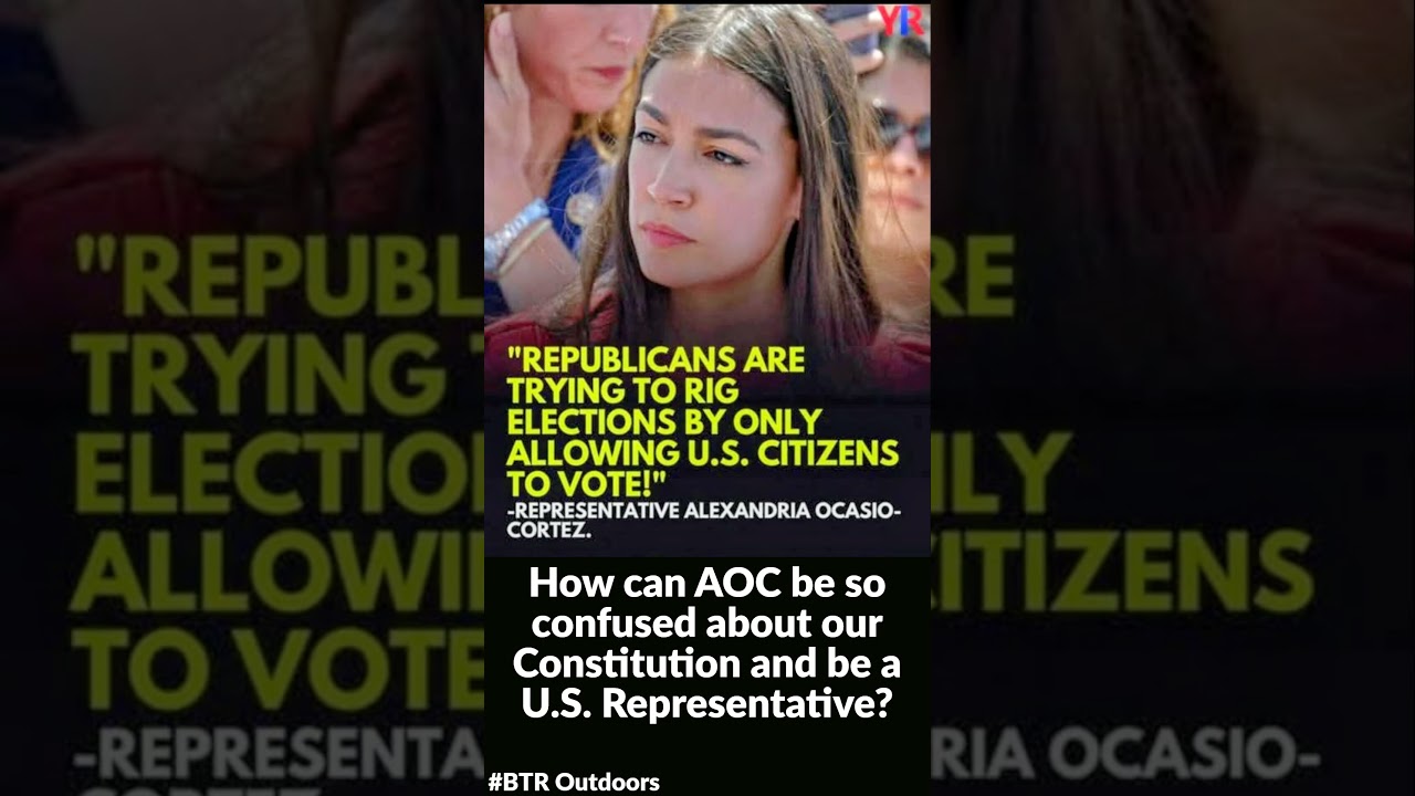 Если бы у AOC были мозги #wokeism #aoc #trump #funny #memes #immigration #voting #funnyshorts