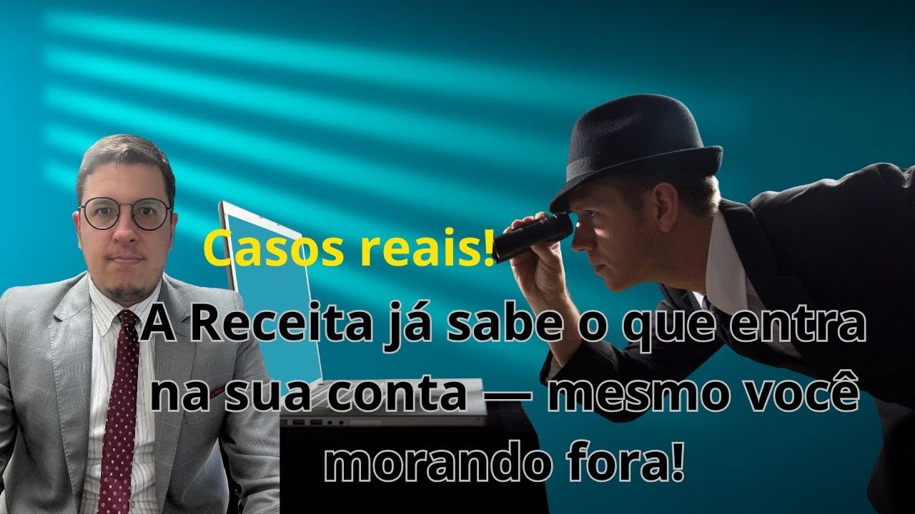 A Receita já sabe o que entra na sua conta mesmo você morando fora! Entenda tudo aqui!