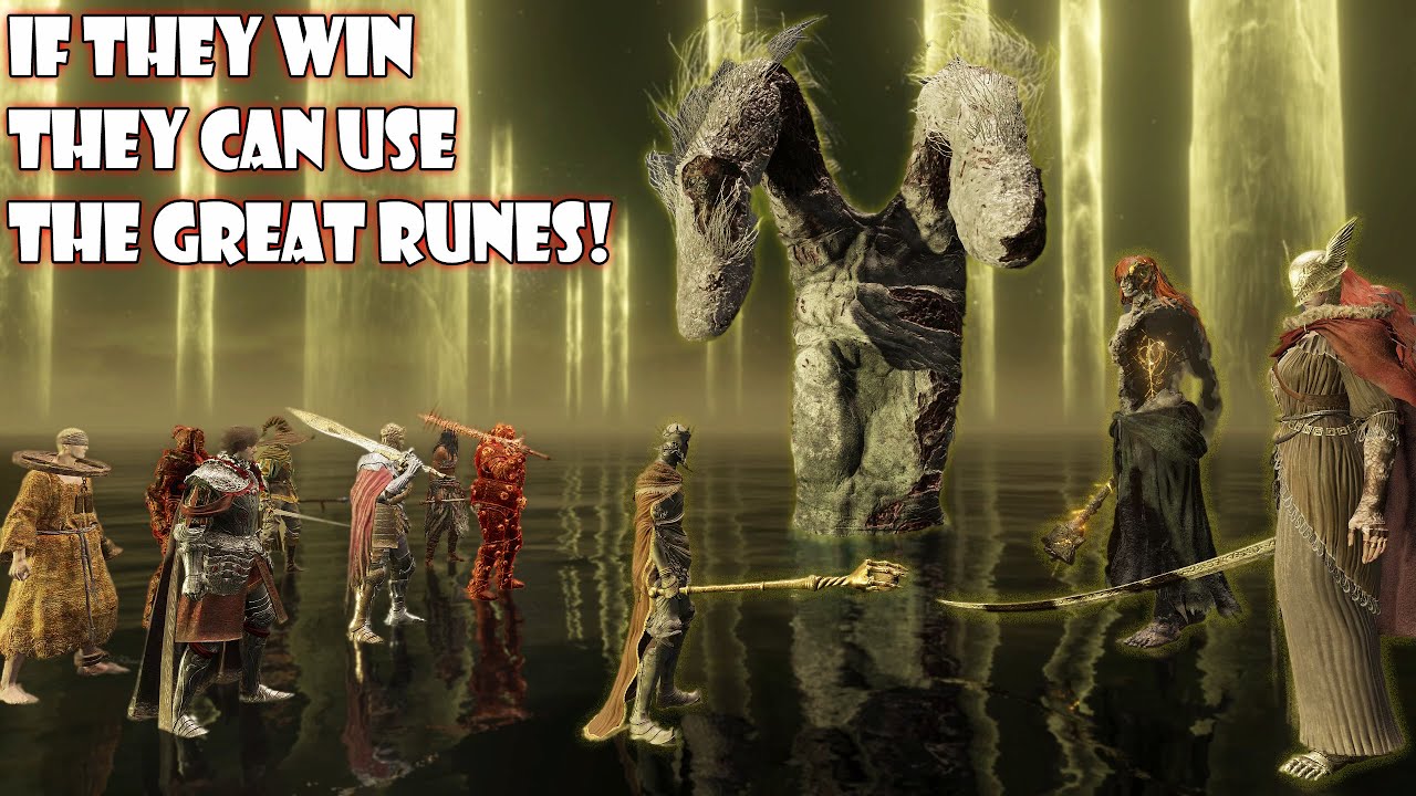 Can The Roundtable Hold Mini Army Defeat ALL Demigods? - Elden Ring