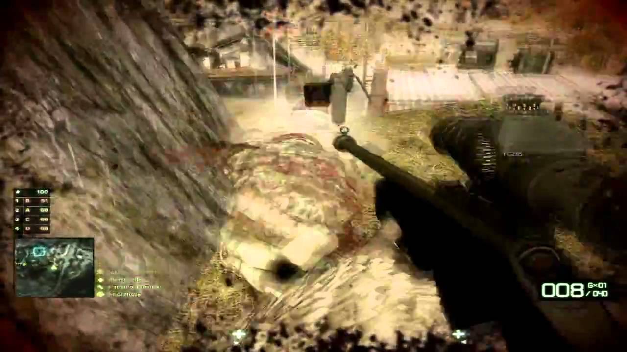 Dfuzz loses his scope - BC2 montage