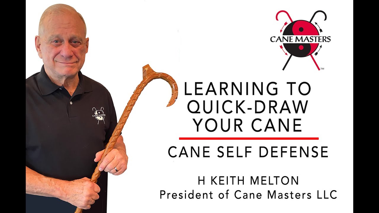 Why You Should Learn to QUICKDRAW Your Self-Defense Cane!