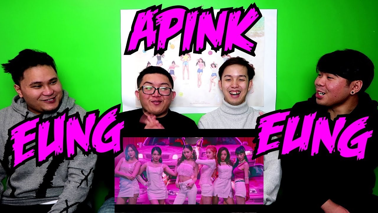 APINK - EUNG EUNG MV REACTION (FUNNY FANBOYS)