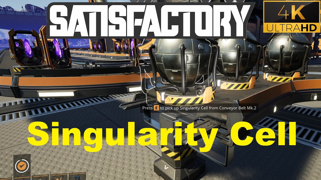 Satisfactory - Singularity Cells For Clean power p1