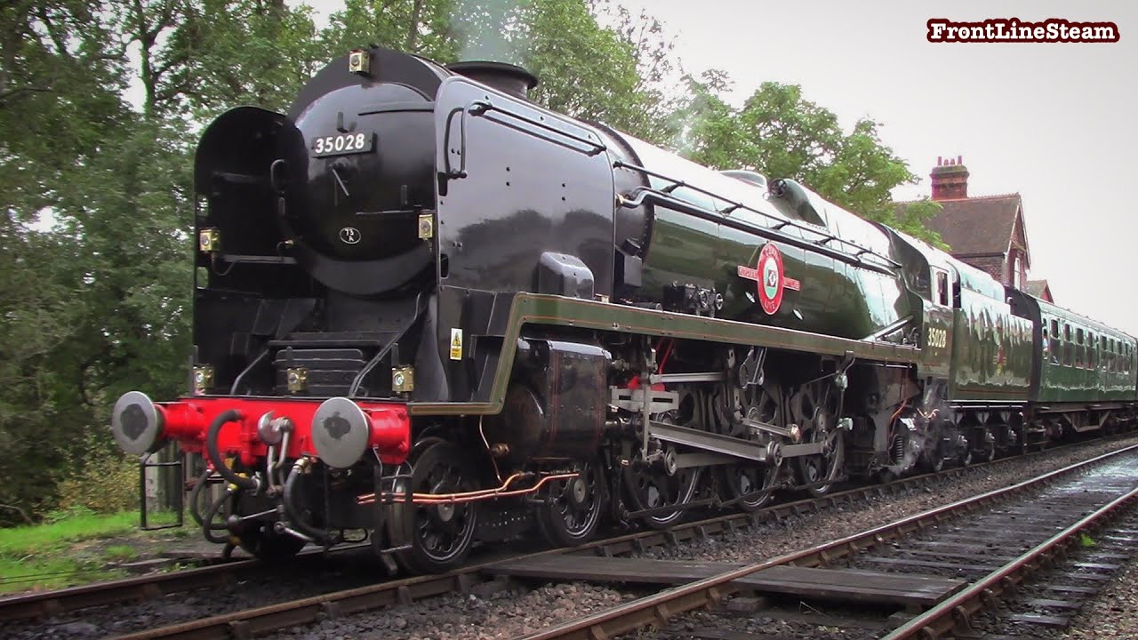 Clan Line stars at 'The Giants of Steam' Autumn Gala | Bluebell Railway 8/10/2021