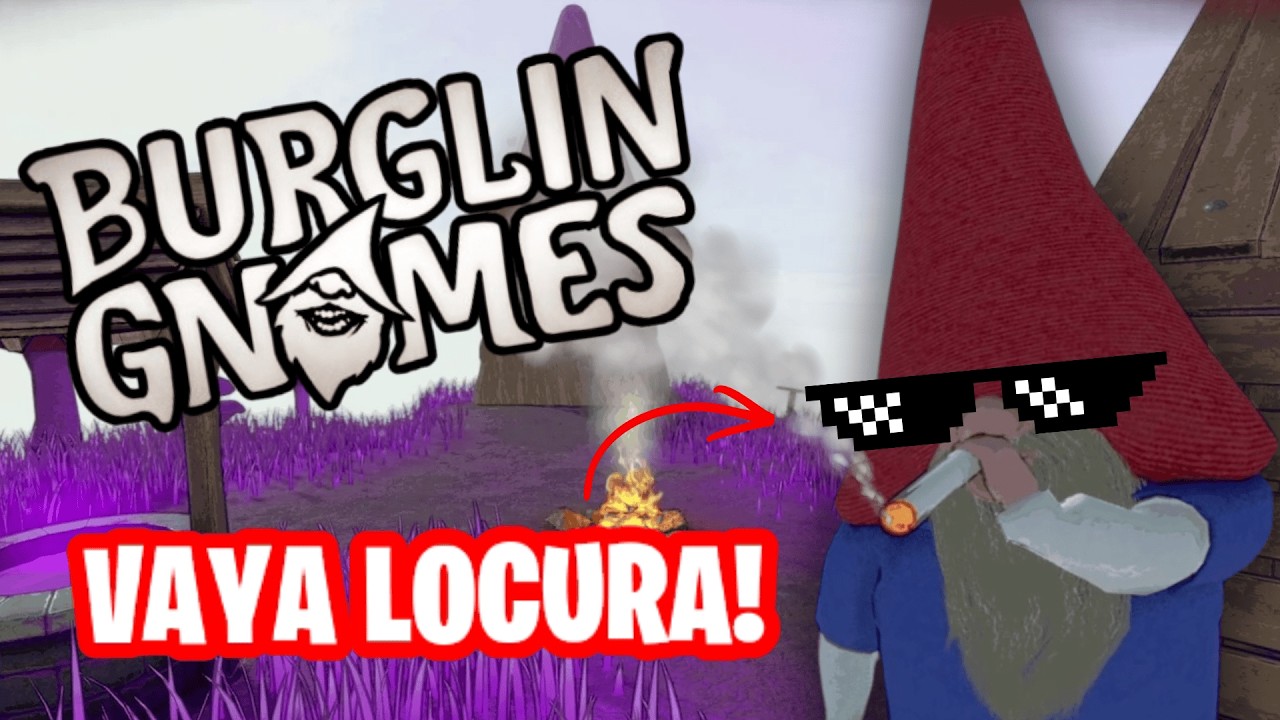 EL JUEGO DE LOS GNOMOS FUMETAS! | BURGLIN GNOMES