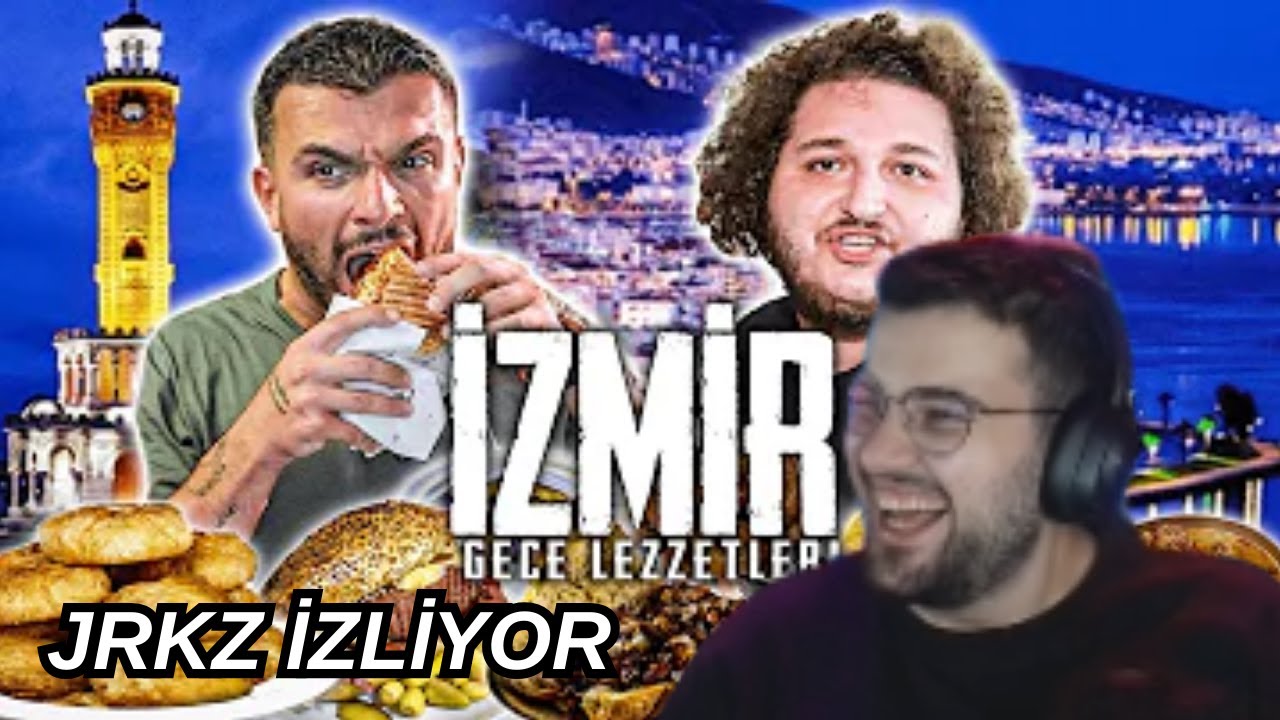 Jrkz İzliyor Ali Biçim ve Mesut Can Tomay İZMİR GECE SOKAK LEZZETLERİNİ DENEDİK @MesutCanTomay