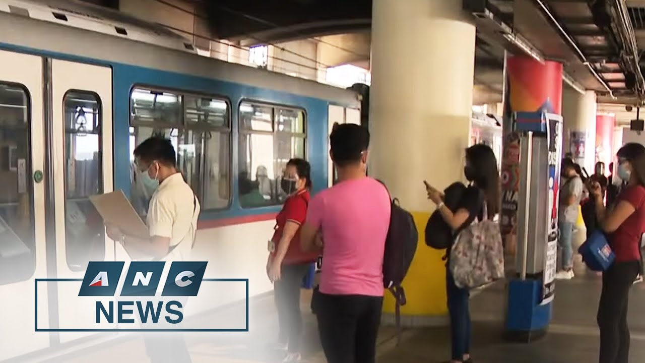 Metro Manila railways on limited operations after workers test positive for COVID-19 | ANC