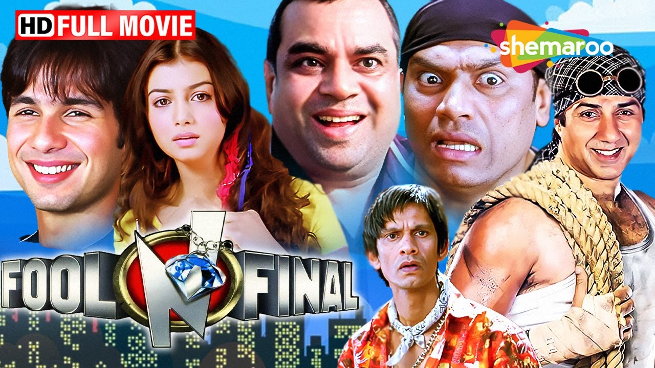 Fool N Final - SUPERHIT COMEDY FULL MOVIE! - Sunny Deol, Shahid Kapoor, Paresh Rawal, Johnny Lever