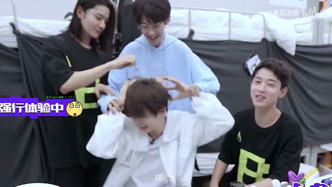 INTO1 Liu Yu was scared by others compilation very cute 刘宇　好家伙，越吓他，他就越可爱？这就是易受惊吓体质？Cr：bilibili小黄瓜泡菜