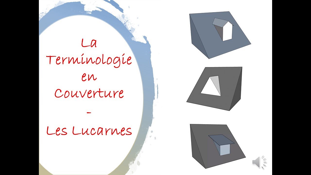 Terminologie Couverture - les différents types de lucarnes -