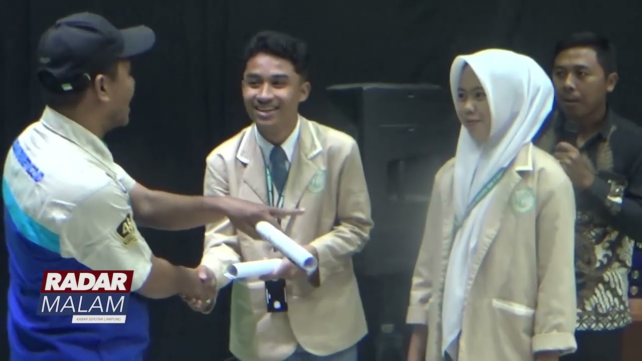 Sambangi Radar Lampung TV, SMK IT Shodiqussalam Lampung Tengah Belajar Broadcasting