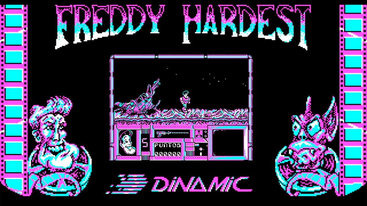 Freddy Hardest (MS-DOS, 1988) - playthrough