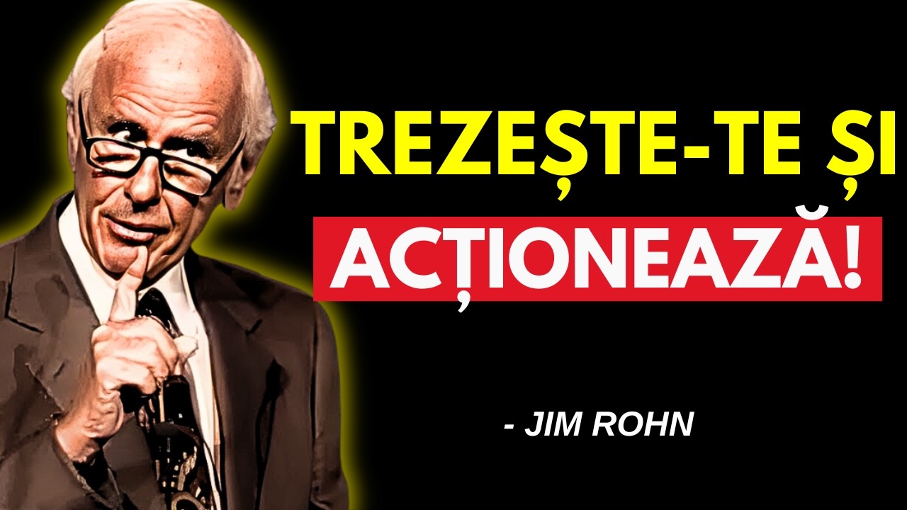 RIDICĂ-TE ȘI ACȚIONEAZĂ! - Sfatul lui Jim Rohn - DOZA DE MOTIVAȚIE