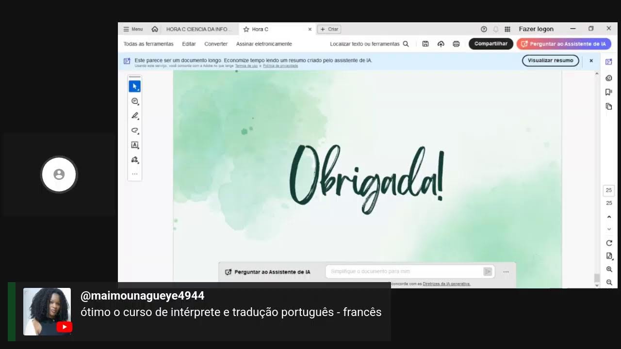 Hora C, Letras e CST em Tradutor e Intérprete Português e Francês