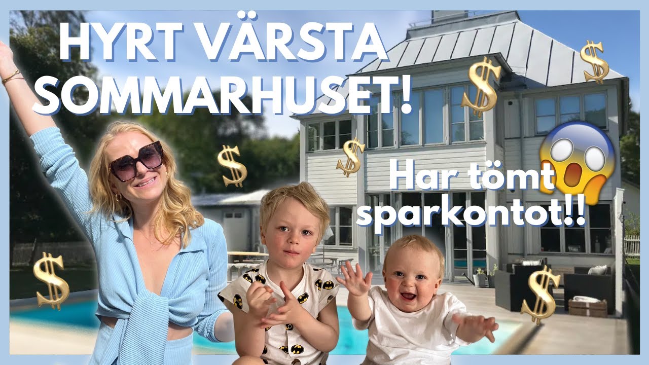 VI FLYTTAR UT TILL DALARÖ! *det blev dyrt...*