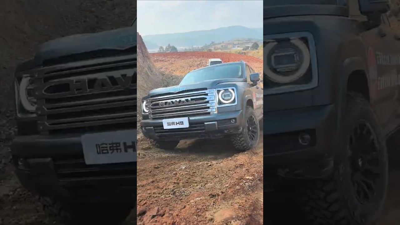 2nd Haval H9 vs Pajero #havalh9 #pajero