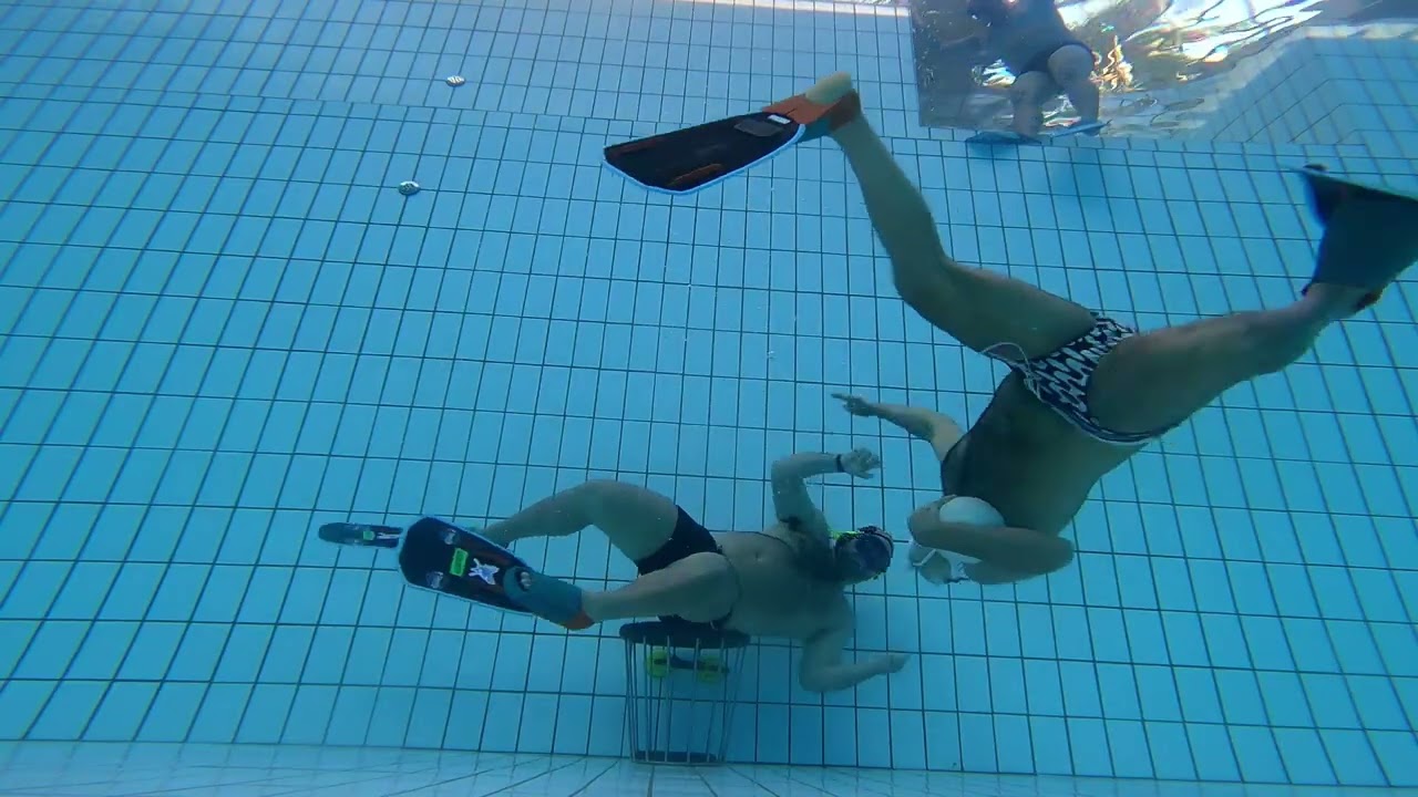 Rugby Subaquático UWR A Força dos Tigres do Brasil em Ação! 💥 Treino de Ataque e Defesa
