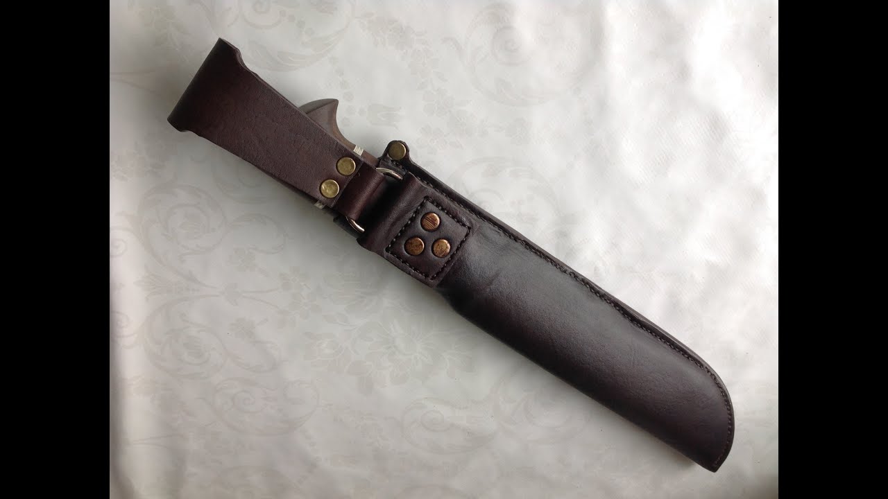 How to make special size Puronvarsi Leuku Laplander knife and sheath