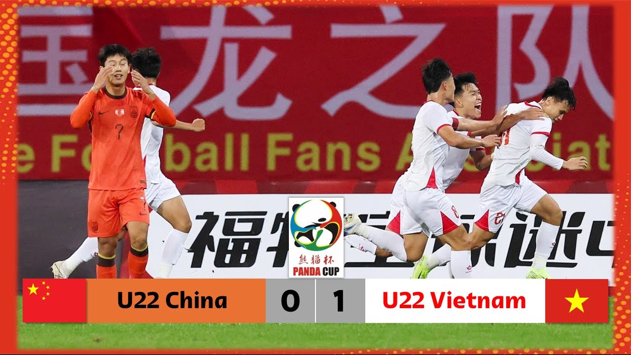 Highlights U22 Trung Quốc 0-1 U22 Việt Nam - Lượt trận 1 Panda Cup 2025 (12/11/2025)