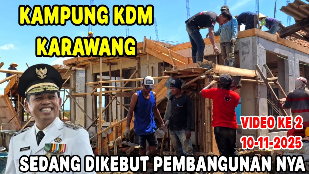 MODEL RUMAH PANGGUNG KDM KARAWANG ‼️YANG DAPTAR SAMPAI ANTRI || Desa KARANGLIGAR KARAWANG 