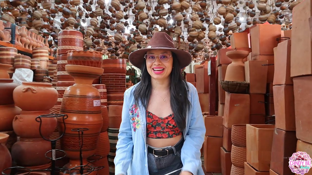 Enloquecida con las macetas y los precios en un pueblo de alfareros ¡ES IMPRESIONANTE! | Candy Bu