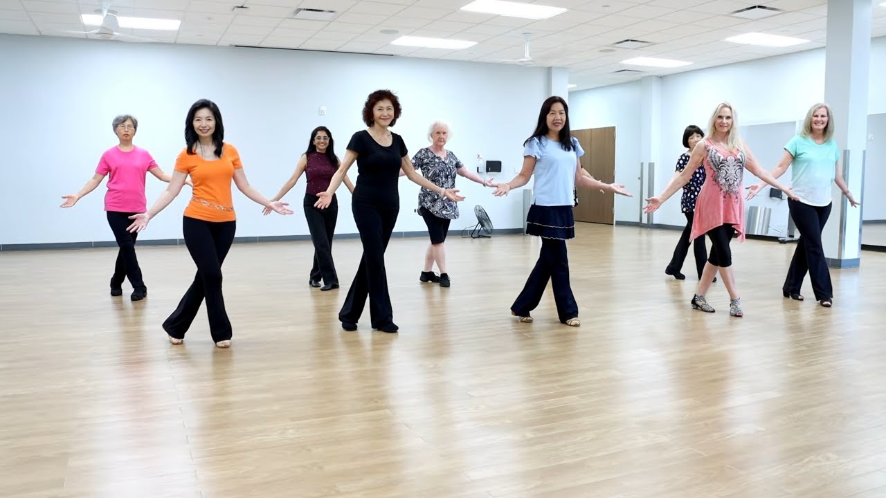 Dance in the Rain - Line Dance (Dance & Teach in English & 中文)