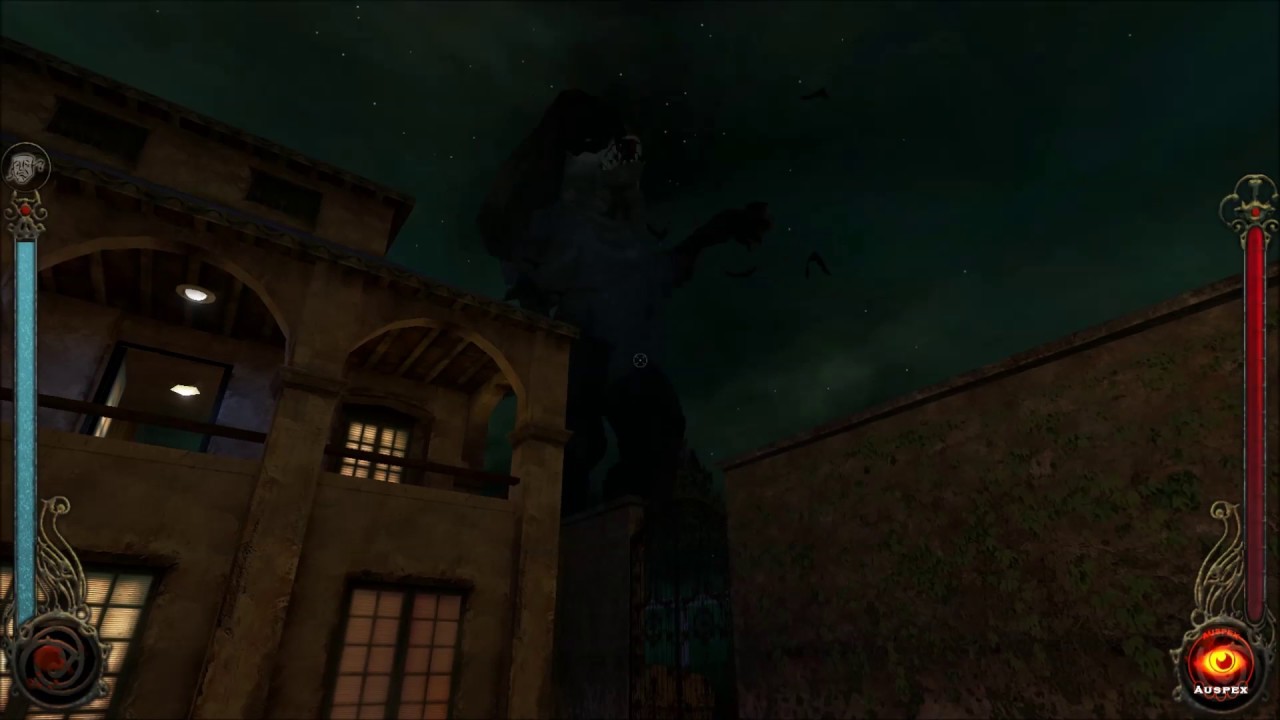Giant dancing werewolf in Vampire: The Masquerade - Bloodlines