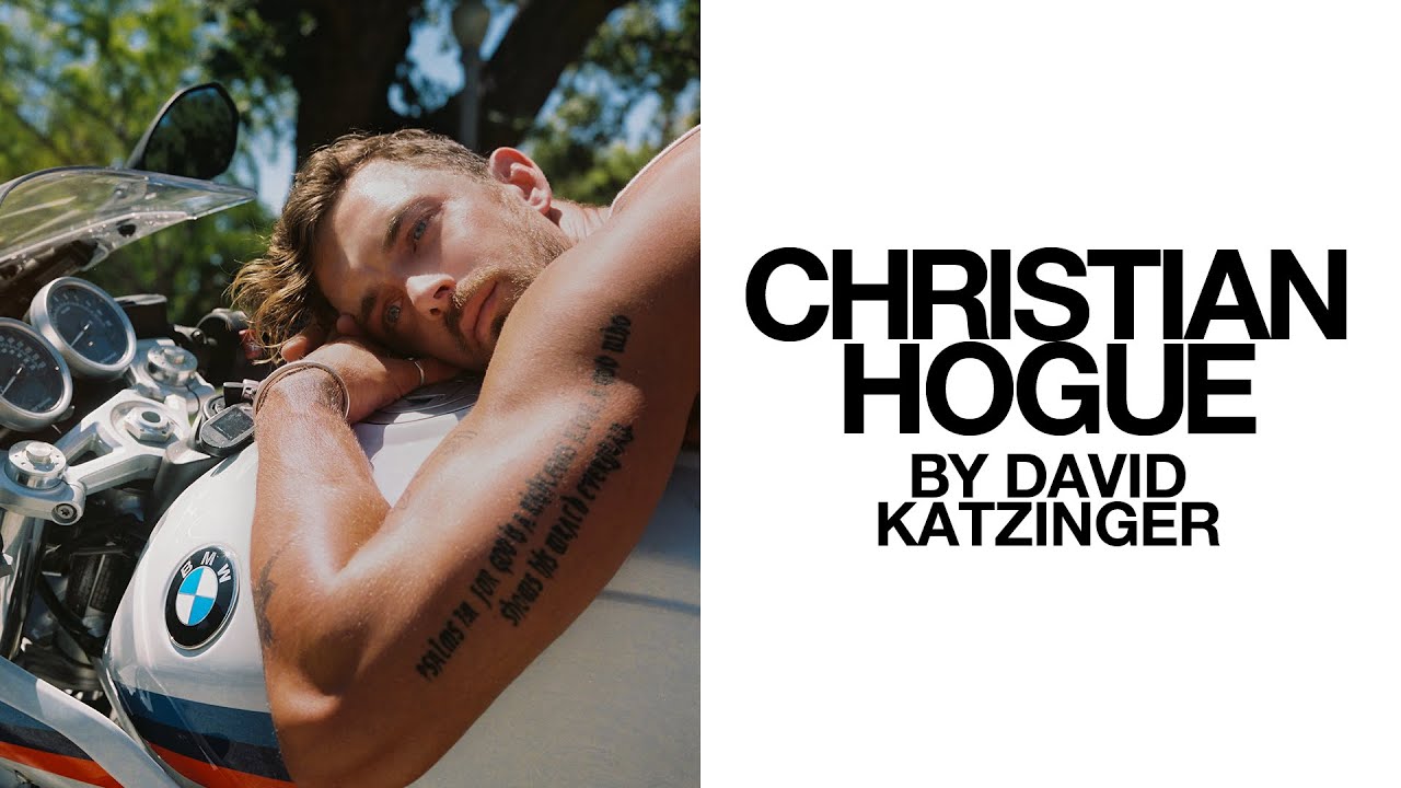Christian Hogue The Perfect Man Cover Shoot Behind-the-Scenes