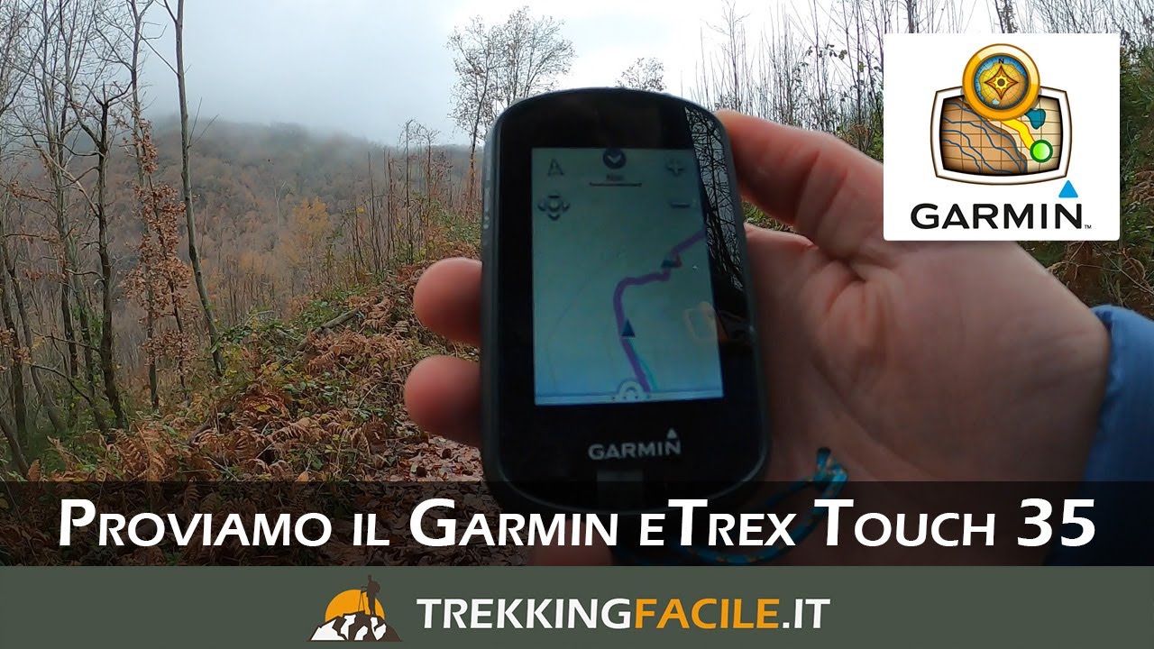 Proviamo il Garmin eTrex Touch 35 durante un'escursione 🤠 e registriamo un'attività 🚩🌲✌
