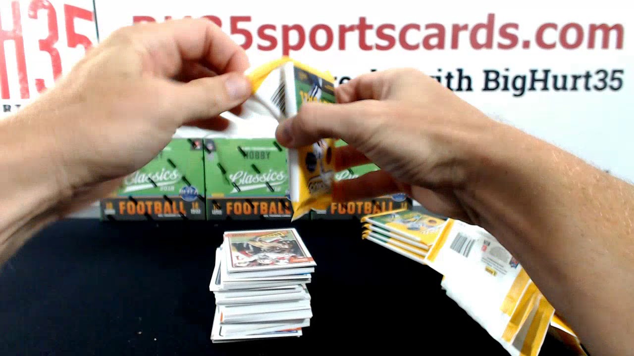 2018 Panini Classics Football | 5 Box Break Pick Your Teams #3
