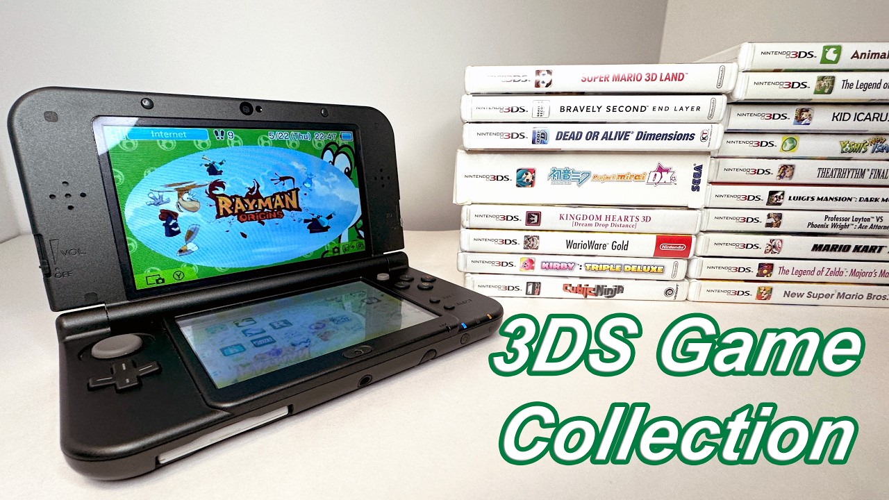 Коллекция игр для Nintendo 3DS: физические и цифровые копии
