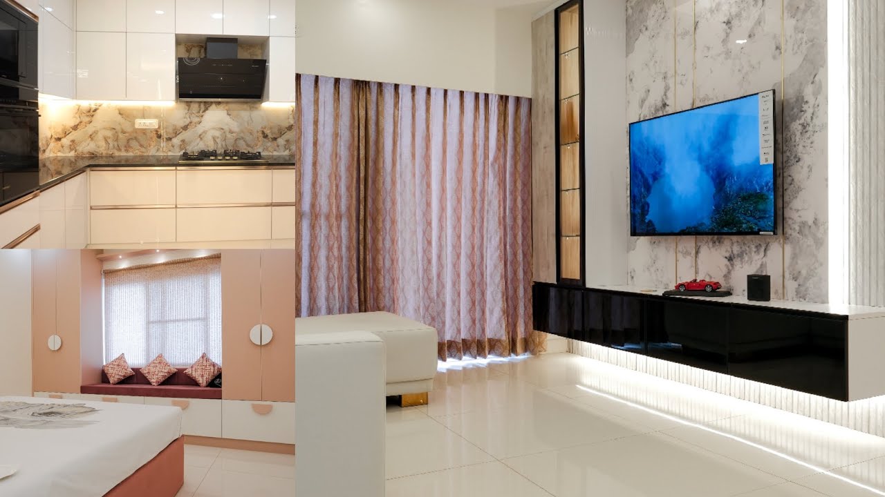 3 BHK Simple & Classy Aesthetic Themed Apartment | ShriramBlue | HomeInteriors | ArtlineInteriors