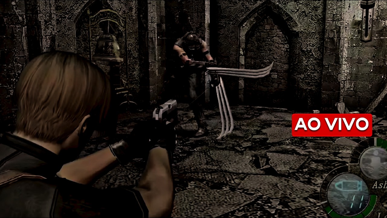 🔴 AO VIVO JOGANDO RESIDENT EVIL 4