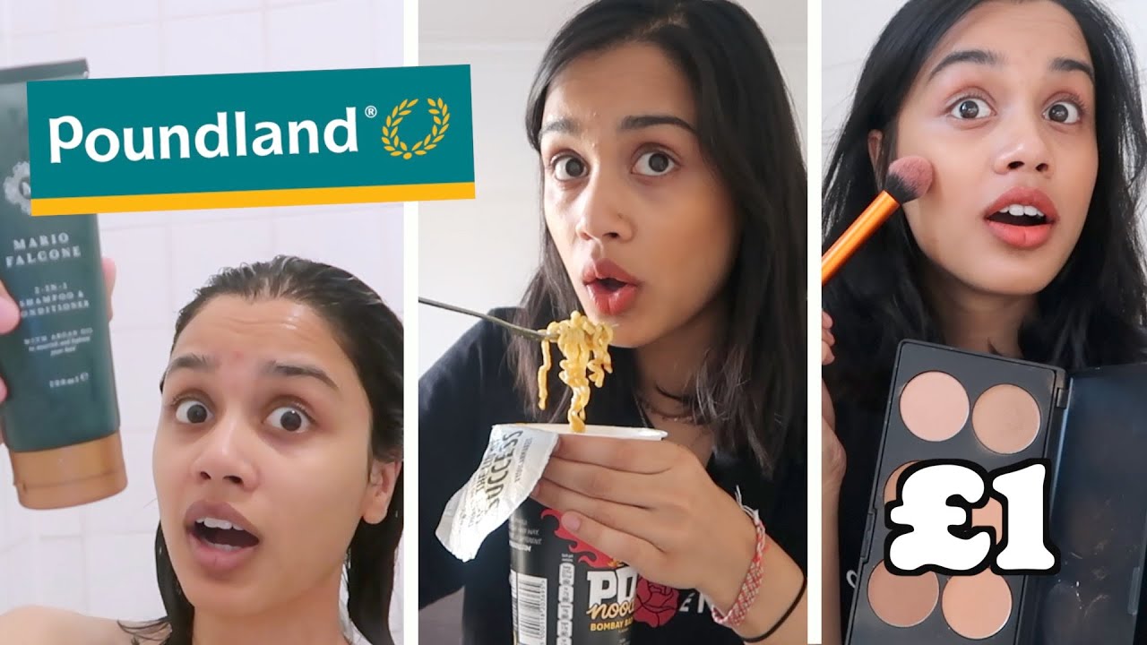 i tested Poundland products for 24 hours