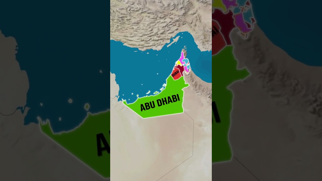 Dubai, UAE, Abu Dhabi difference ?🤔