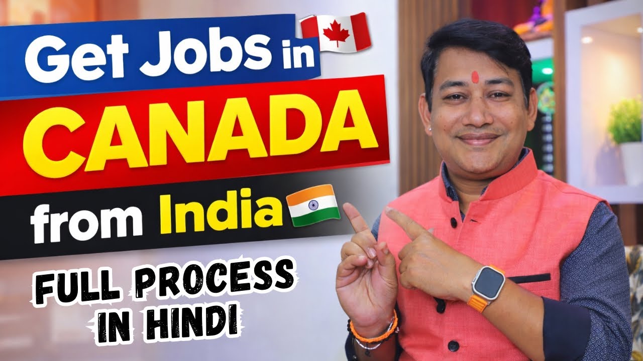 🇨🇦 Canada Jobs for Indians 2026 | Easy Work Visa Process + Salary 💰| Work Visa Types Explained