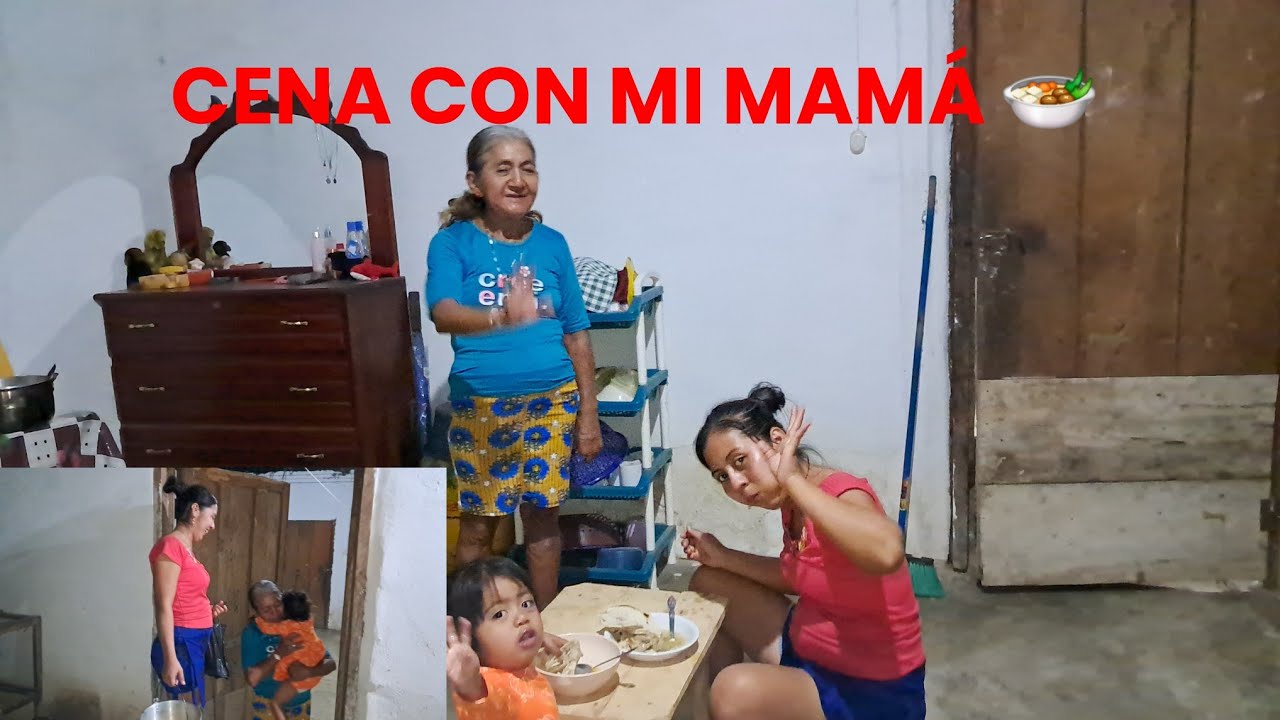  CALDO DE GALLINA CRIOLLA FUIMOS A CENAR CON MI MAMÁ MUY FELIZ 🐔🤤🍲