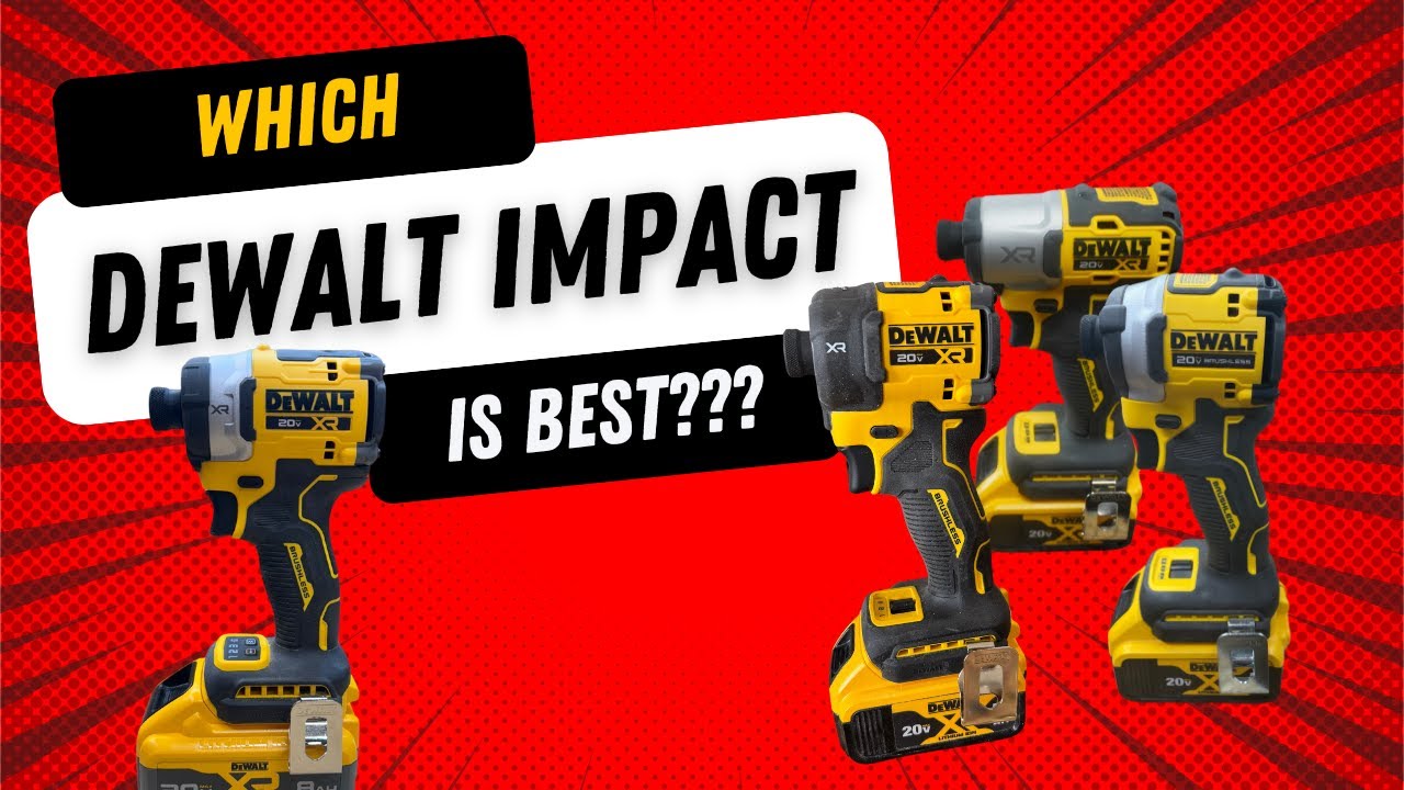 Какая ударная дрель Dewalt лучше всего?