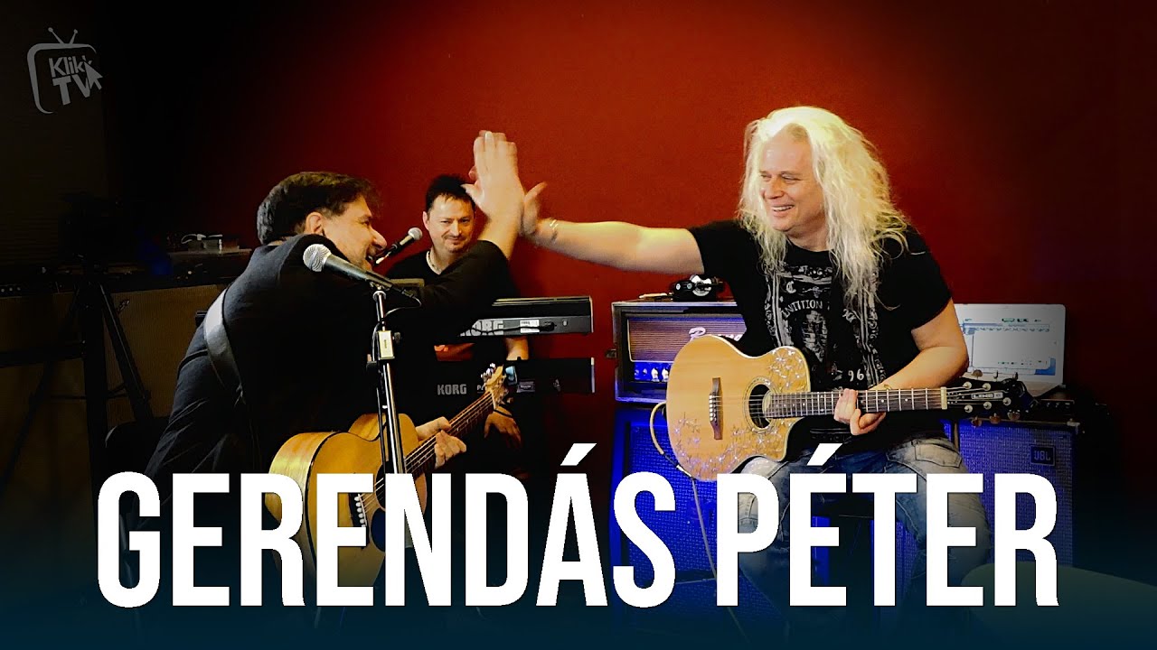 Angyali zene csendült fel, amikor Gerendás Péter és Alapi István gitározni kezdtek (2021.03.06.)
