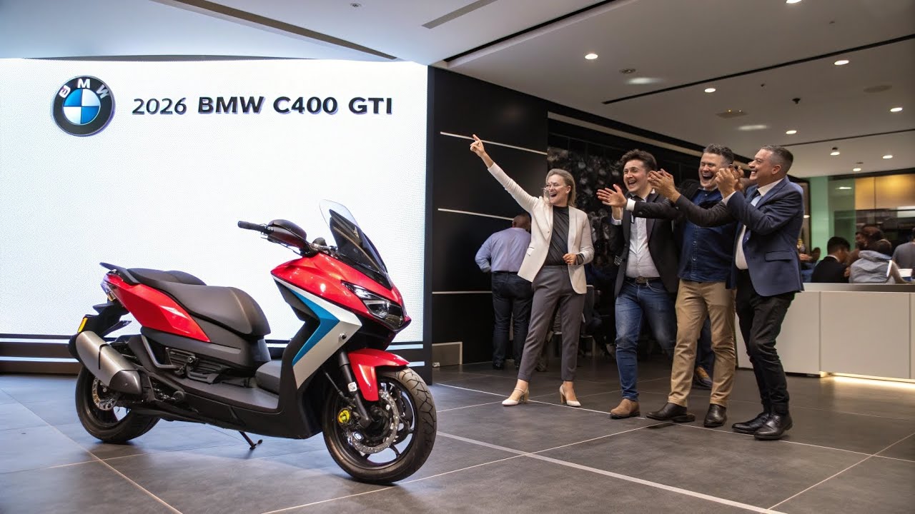 BMW C 400 GT 2026 года — наконец-то представлен!!!