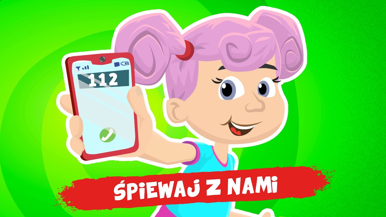 ŚPIEWAJ Z NAMI! - 112 Numer alarmowy - Śpiewające Brzdące Piosenki Dla Dzieci 😄😄😄