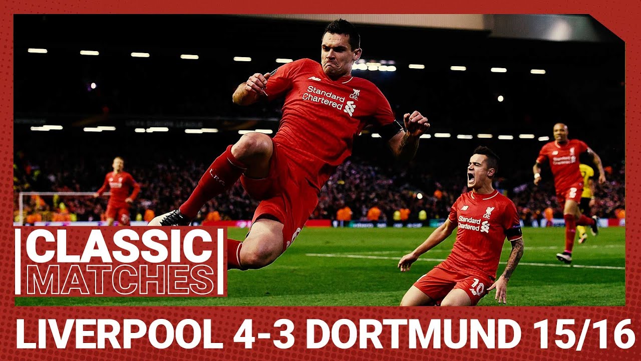 Europejski klasyk: Liverpool 4-3 Borussia Dortmund | Niesamowity powr&oacute;t na Anfield