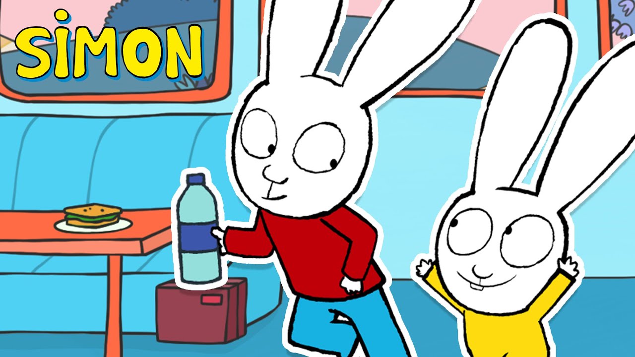 🍔 Flying Sandwich Alert! 😂 Train Trip Fun with Simon & Gaspard 🚂 Full episodes Compilation 1hr