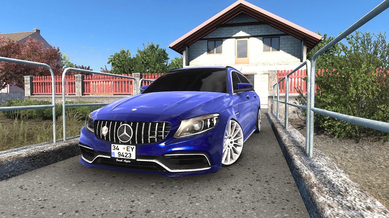 ETS2 - Mercedes C63 AMG S205 - (Euro Truck Simulator 2)