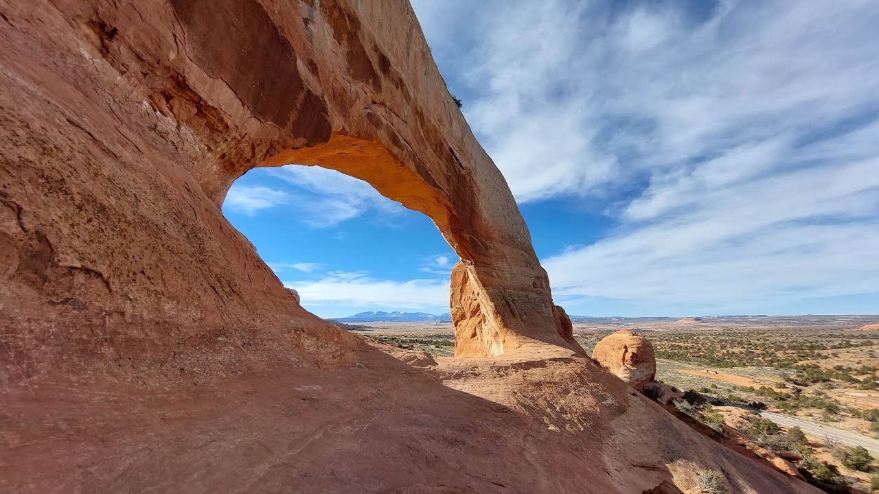 Wilson Arch, Utah, US Hwy 191, south of Moab #naturalarch