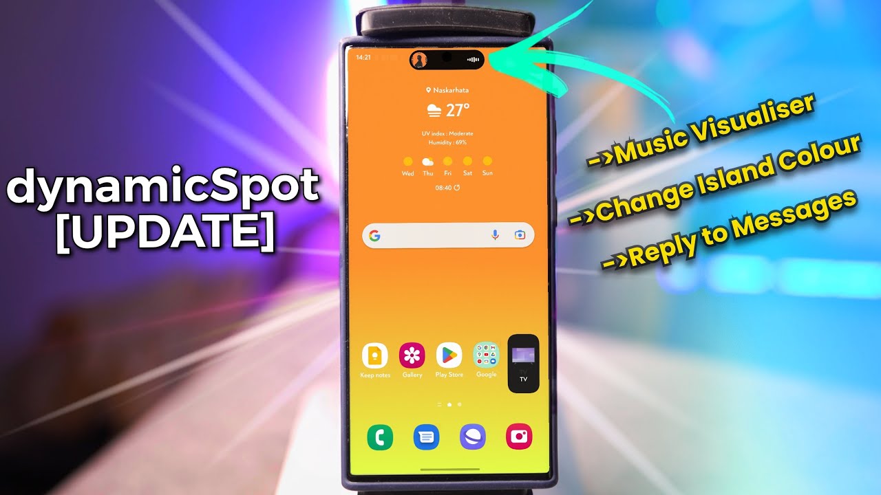 dynamicSpot[ОБНОВЛЕНИЕ]: НОВЫЕ ВОЗМОЖНОСТИ! [Получите Dynamic Island на свой Android-смартфон]