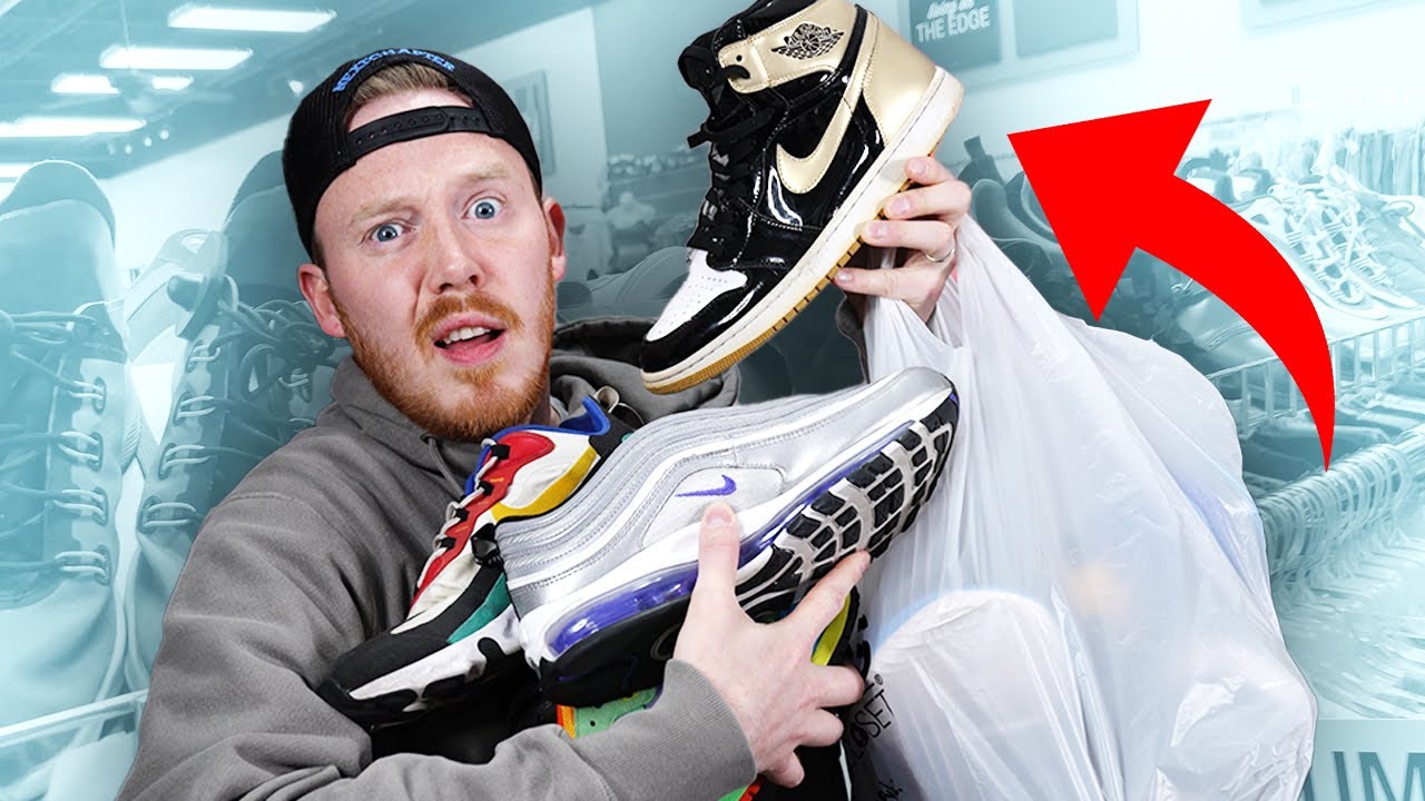 HUGE Sneaker THRIFT Haul! $20 Sneaker Collection (Ep. 38)