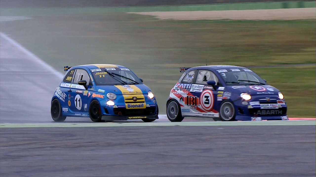 Trofeo Abarth 500 a Vallelunga