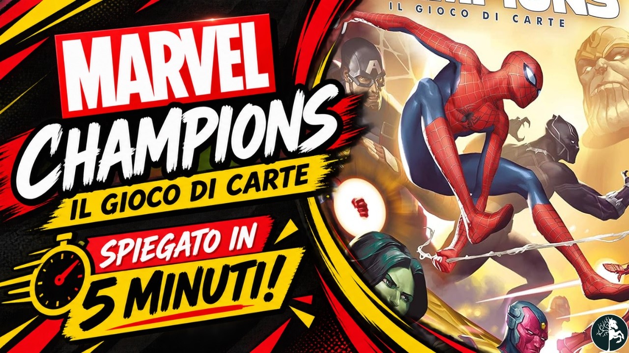 Marvel Champions il Gioco di Carte spiegato in 5 Minuti!