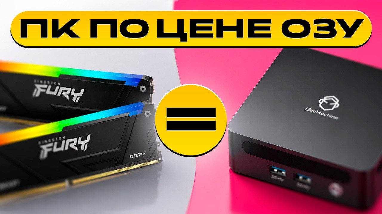 ПК по цене оперативной памяти.GenMachine  6600H ES.